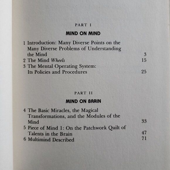 Vintage Multimind Robert Ornstein Mind Brain Psychology Human Behavior - Picture 4 of 10